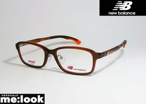 New Balance　ニューバランス 軽量 スポーツ 眼鏡 メガネ フレーム NB06185Z-2-52 度付可　ブラウン