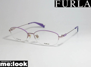 FURLA Furla lady's glasses glasses frame VFU421J-0A88-52 purple 