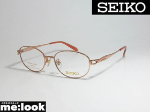 SEIKO　セイコー 日本製　made in Japan レディース 眼鏡 メガネ フレーム SE4024-PK-53 度付可 ピンク