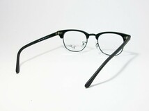 RayBan レイバン CLUBMASTER クラブマスター 眼鏡 メガネ フレーム RX5154-2077-49 マットブラック/ブラック RB5154-2077-49 メンズ_画像4