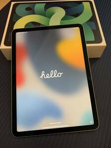 iPad Air4 第4世代 10.9インチ 64GB グリーン 2020年モデル Wi-Fi版 MYFR2J/A 送料無料