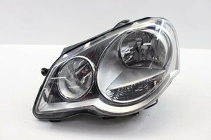  beautiful goods / damage less VW Volkswagen Polo 9N series latter term halogen head light left left side 6Q2 941 007 L 246856