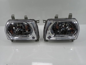 170716+170717　美品　トッポ　BJ　H42A　H42　前期　ヘッドライト　左右　スタンレー　R7560　ハロゲン　ASSY