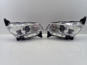 220640/220641/C670　クリア塗装品　パレット　MK21S　ルークス　ML21S　ヘッドライト　左右　コイト　100-59207　キセノン　HID　