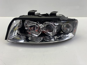 224464/I126　レンズ再生　美品　アウディ　AUDI　A4　8E系　前期　ヘッドライト　左　左側　ハロゲン　8E0 941 003 G　89305710