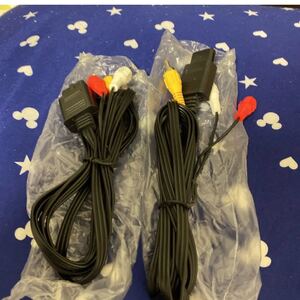 2個セット 映像ケーブル ゲームキューブ、スーパーファミコン、ニンテンドー64