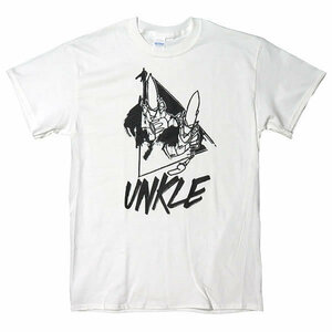 [Lサイズ]UNKLE（U.N.K.L.E.：アンクル） Futura 2000 ポイントマン ロゴTシャツ #1 ホワイト