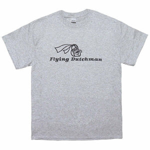 [Mサイズ]Flying Dutchman （フライング・ダッチマン） Records 藤原ヒロシ着用 ロゴTシャツ グレー