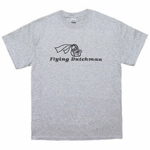 [Sサイズ]Flying Dutchman （フライング・ダッチマン） Records 藤原ヒロシ着用 ロゴTシャツ グレー_画像1