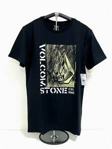 VOLCOM ボルコム AF022201BLK① メンズ Lサイズ 半袖Tシャツ プリントティー T-Shirts PrintTee ブラック色 ヴォルコム 新品 即決 送料無料