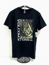 VOLCOM ボルコム AF022201BLK① メンズ Lサイズ 半袖Tシャツ プリントティー T-Shirts PrintTee ブラック色 ヴォルコム 新品 即決 送料無料_画像1