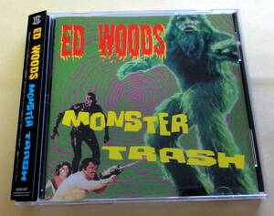 Ed Woods / Monster Trash CD 　Nitro Franken Records 東京ガレージパンク ハイテクノロジー・スーサイド