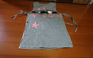  new goods Kitty for children apron size 130 stamp possible 198 jpy shipping possible check 