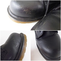 S8 DR. MARTENS ドクターマーチン 1919 10ホール ブーツ ブラック UK7 25.5-26cm相当 Air Wair WITH SOLES Bouncing 本革 レザー_画像7