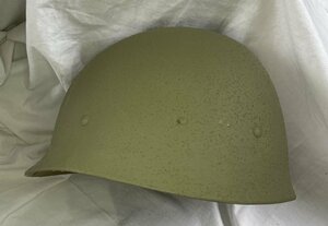  the US armed forces M-1 latter term helmet liner 1983 unused US ARMY land army US MC sea ..US NAVY navy US AIRFORCE Air Force nam war Vietnam war after empty . squad 7000A
