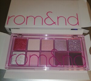 rom&nd アイシャドウ 新色 パレット