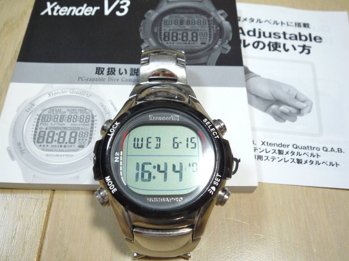 再再再..販 SCUBA PRO Xtender V3 DW40-4400 エクステンダー | www