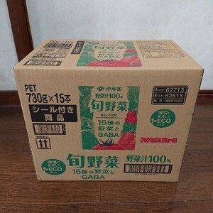 伊藤園 野菜ジュース 旬野菜 730g 15本セット（1ケース）