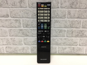 SHARP　リモコン　GA957WJSA　中古品M-3599