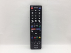 SHARP　リモコン　GB177SA　中古品M-7477