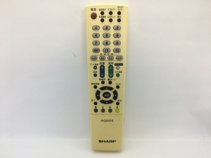 SHARP　リモコン　GA953WJSB　中古品M-6595