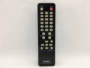 Uniden　LCD TV REMOTE CONTROL UNIT　リモコン　中古品T-8363