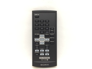 SONY　リモコン　RMT-D191　中古品M-3119