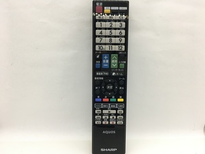 SHARP　リモコン　GB140WJSA　中古品M-2271