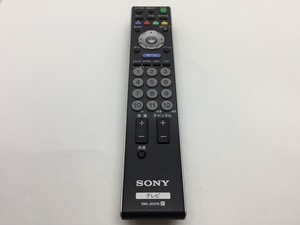 SONY　リモコン　RM-JD015　中古品T-3102