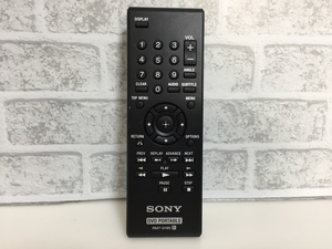 SONY　DVDプレーヤー用リモコン　RMT-D195　中古品M-5716