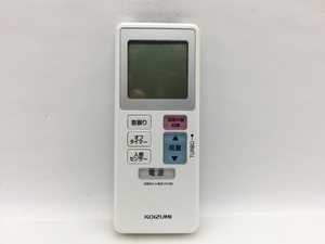 KOIZUMI　ファンヒーターリモコン　KHF-1270用　中古品M-2496