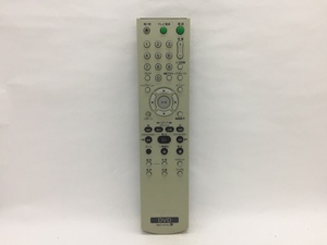 SONY　DVDリモコン　RMT-D175J　中古品T-5032