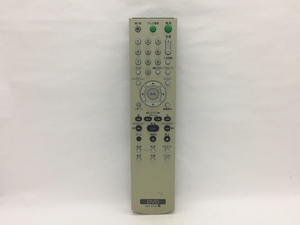 SONY　DVDリモコン　RMT-D175J　中古品T-5456