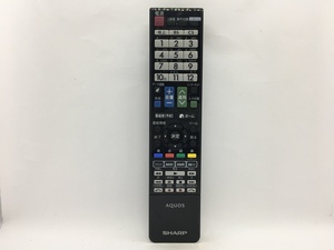 SHARP　リモコン　GA961WJSA　中古品T-9515