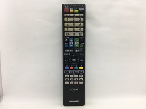 SHARP　リモコン　GB026WJSA　中古品M-1748