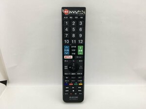 ELECOM　リモコン　ERC-TV02XBK-LG　中古品M-8420