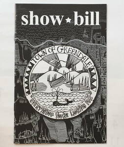 ニール・ヤング　Neil Young 「Greendale show bill」コンサート会場にて配布のパンフレット