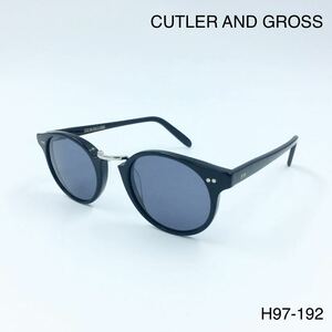 カトラーアンドグロス　CUTLER AND GROSS 1008 ブラック サングラス