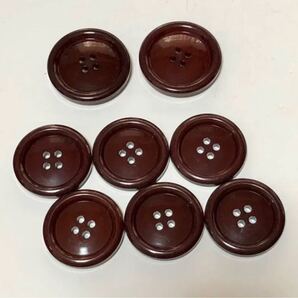 ボタン 4つ穴 直径33mm×6個、直径37mm×2個 セット