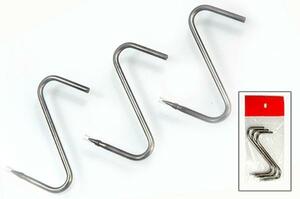  made of stainless steel . robust . smoked for stainless steel hook (3pcs.)
