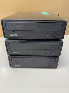 I・O DATA BDXL対応 外付型ブルーレイディスクドライブ BRD-UT16WX ３台　本体のみ
