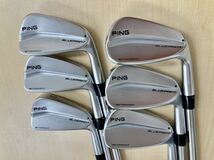 PING BLUEPRINT ピン ブループリント 6本 #5-W モーダス120(S) MODUS3 TOUR120 アイアンセット 黒ドット 管062227_画像1