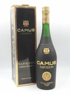 ◆未開栓 CAMUS NAPOLEON カミュ ナポレオン VIEILLE RESERVE ヴィエイユ リザーブ コニャック ブランデー COGNAC 古酒 700ml 40％◆