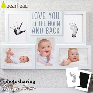  pair head photo frame baby print ko Large . frame picture frame hand-print hand-print pair type safety newborn baby stylish memorial 