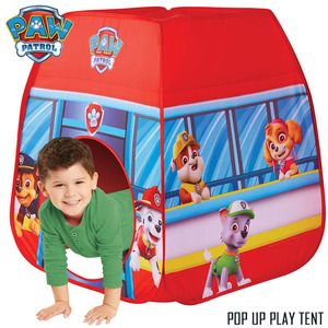  Play house pau* Patrol pop up tent Play tent child toy secret basis ground character interior paupato