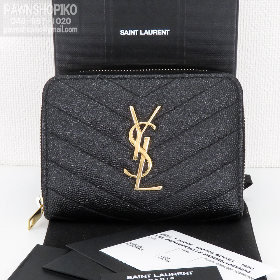 ヤフオク! -サンローラン 財布 コンパクト(ファッション)の中古品 ...