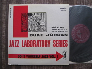 ★DUKE JORDAN with Gigi Gryce Oscar Pettiford Kenny Clarke♪JAZZ LABORATORY SERIES Vol.1★SAVOY MG 12145★US盤★LP★