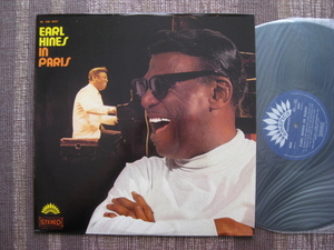 ☆EARL HINES TRIO♪IN PARIS☆america 30 AM 6107☆France orig盤LP☆