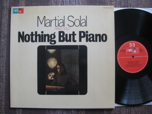 ☆Martial Solal♪Nothing But Piano☆MPS BASF 20 226808☆Germany orig盤LP☆