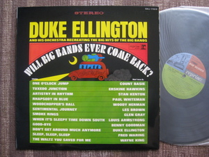 ★DUKE ELLINGTON デューク・エリントン♪ビッグバンド傑作集★Reprise 日本ビクター SMJ-7322★国内初回ペラジャケLP★